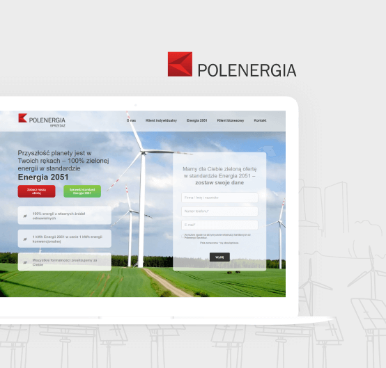 Website for Polenergia