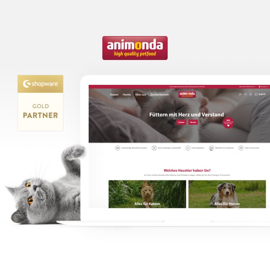 Enhancing shopping experiences for Animonda with Shopware 6 technology